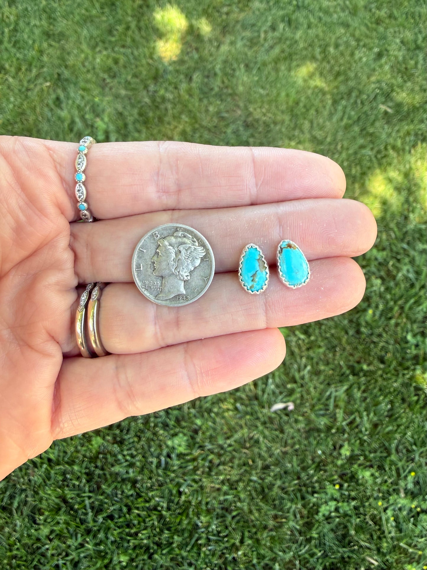 Sonoran Turquoise Studs