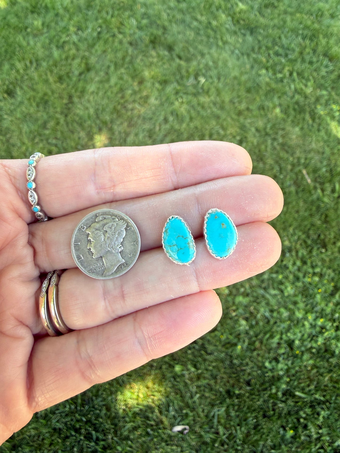 Sonoran Turquoise Studs