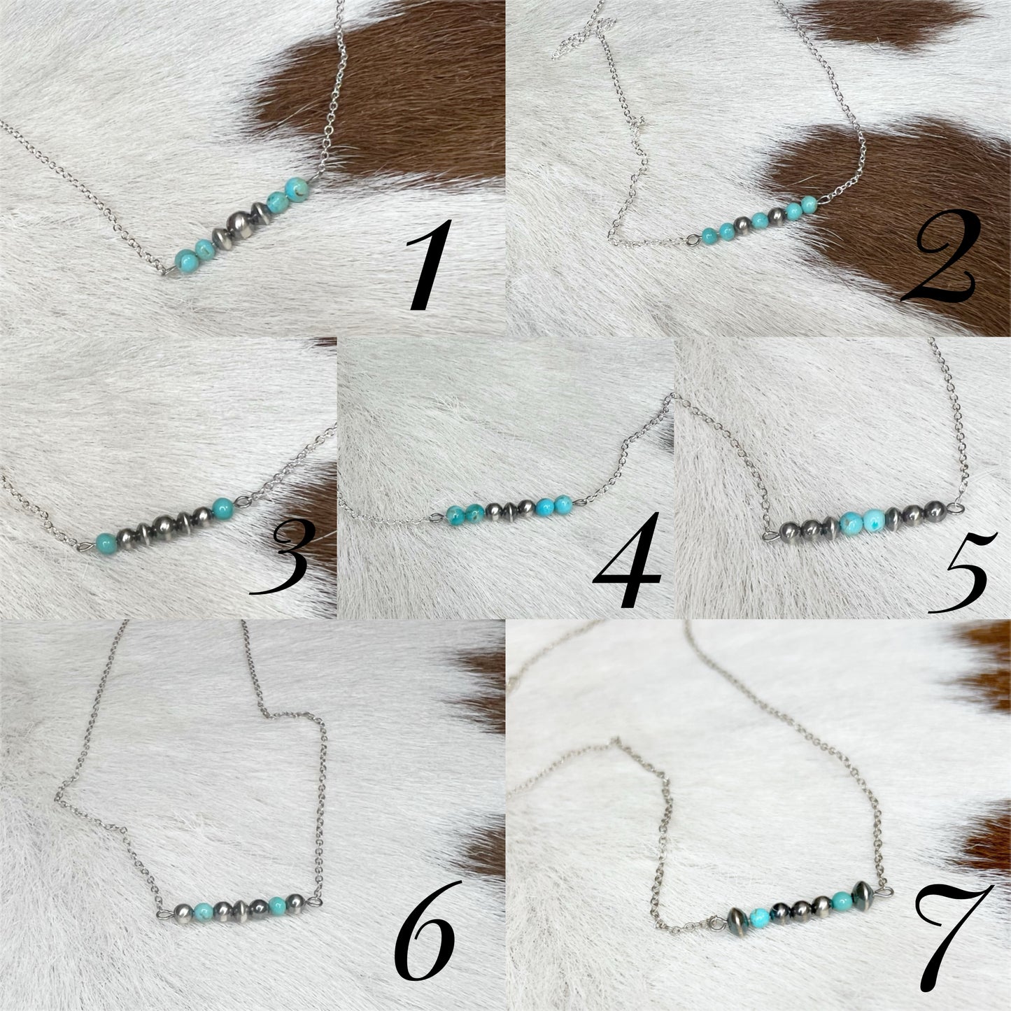 Kingman Turquoise Earring and Necklace Set