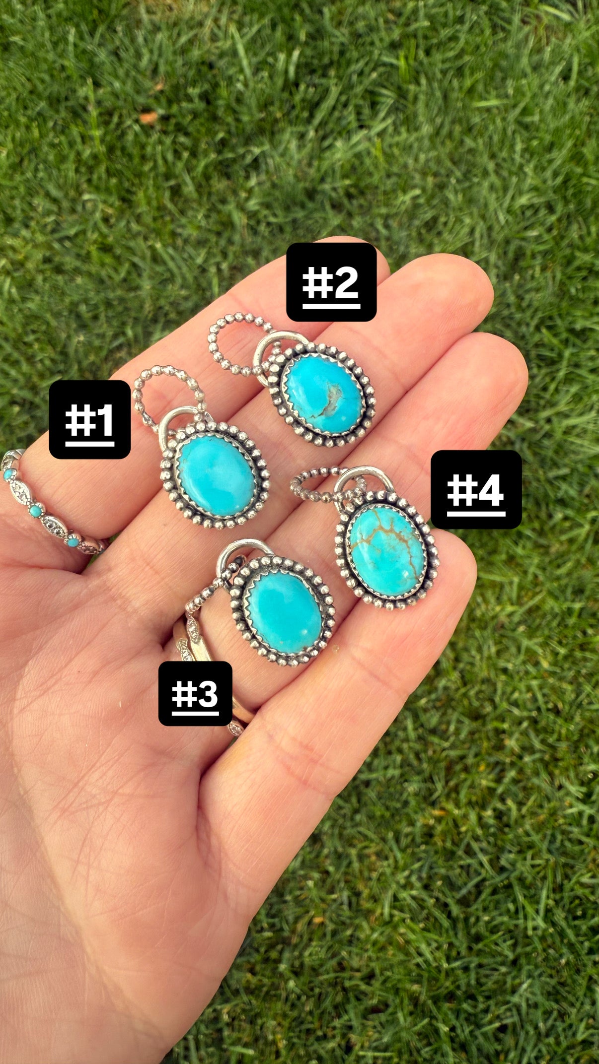Everyday Turquoise Pendants