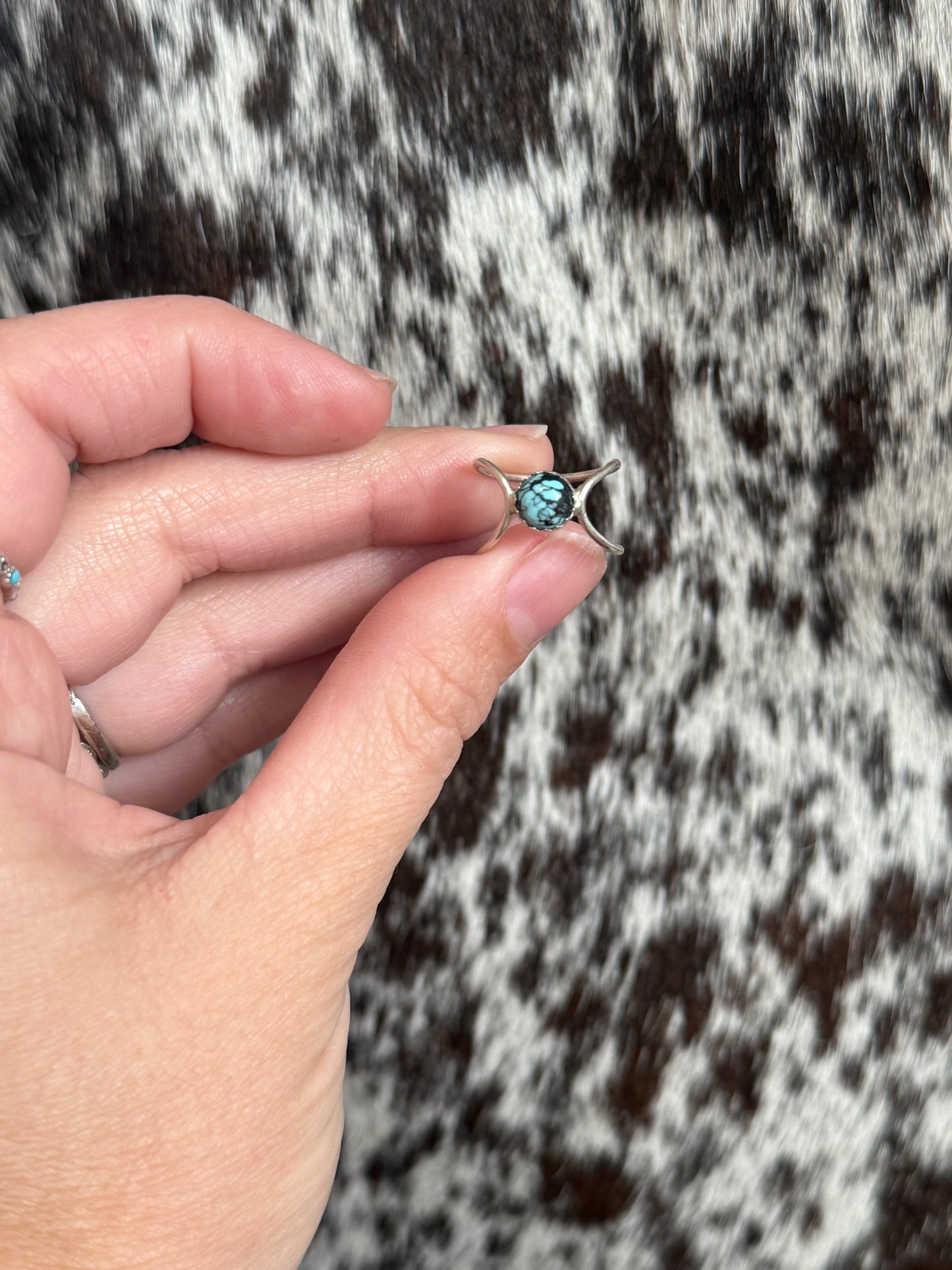 6mm Kingman Turquoise Ring