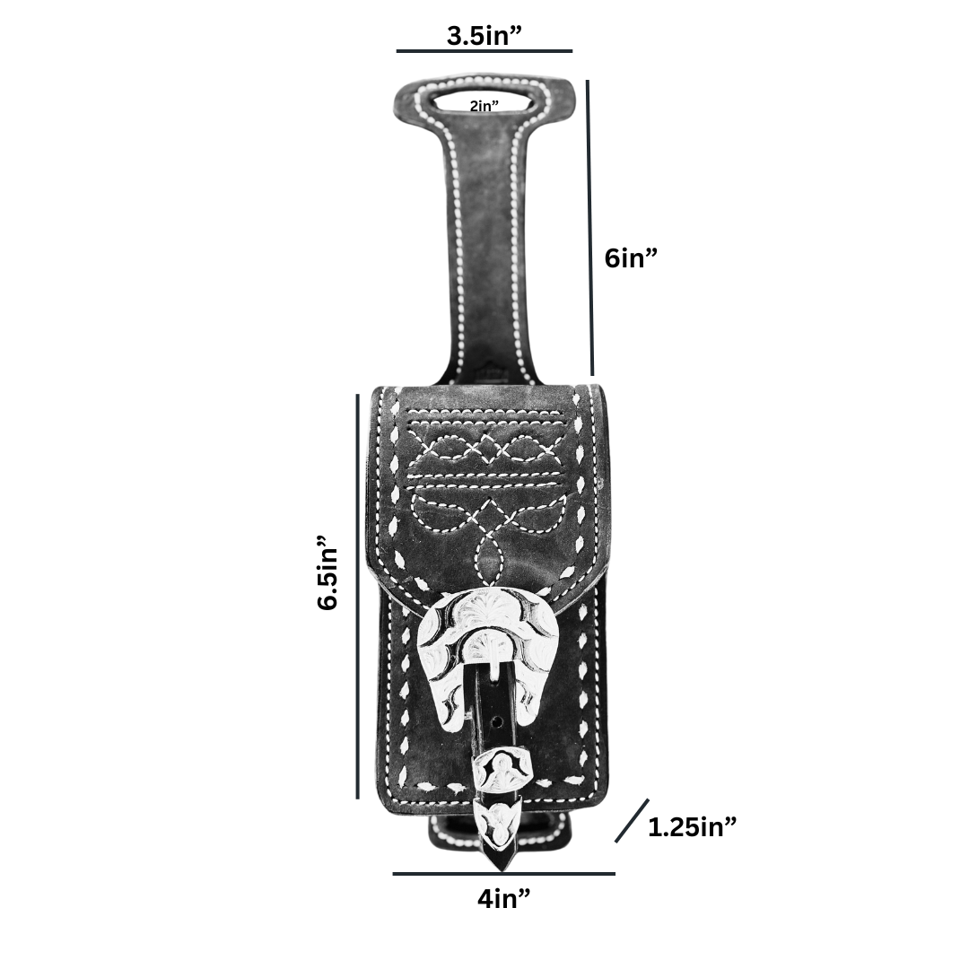 Cowboy Stitch Back Cinch Holder