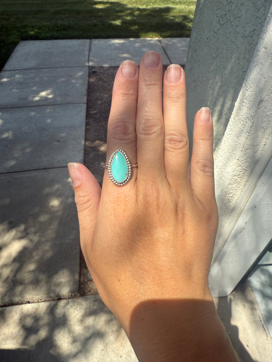 Nila Turquoise Ring Size 8
