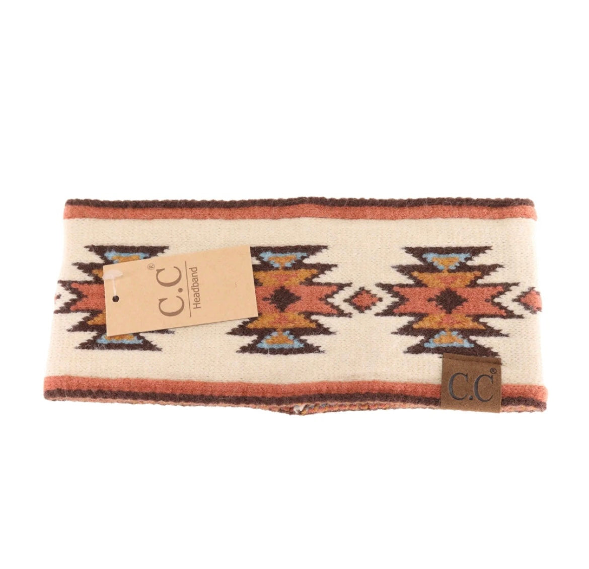 C.C. Beanie Southwestern Head Wrap