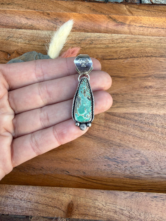 Happy Variscite Pendant