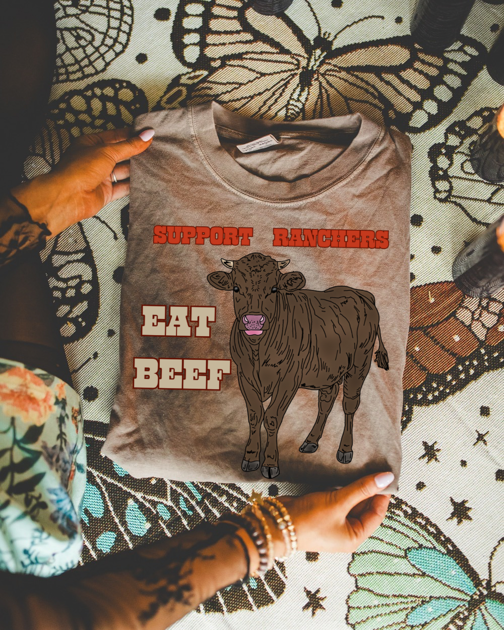 Eat Beef Comfort Colors Graphic Tee