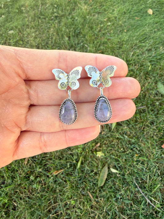 Butterfly Morado Earrings