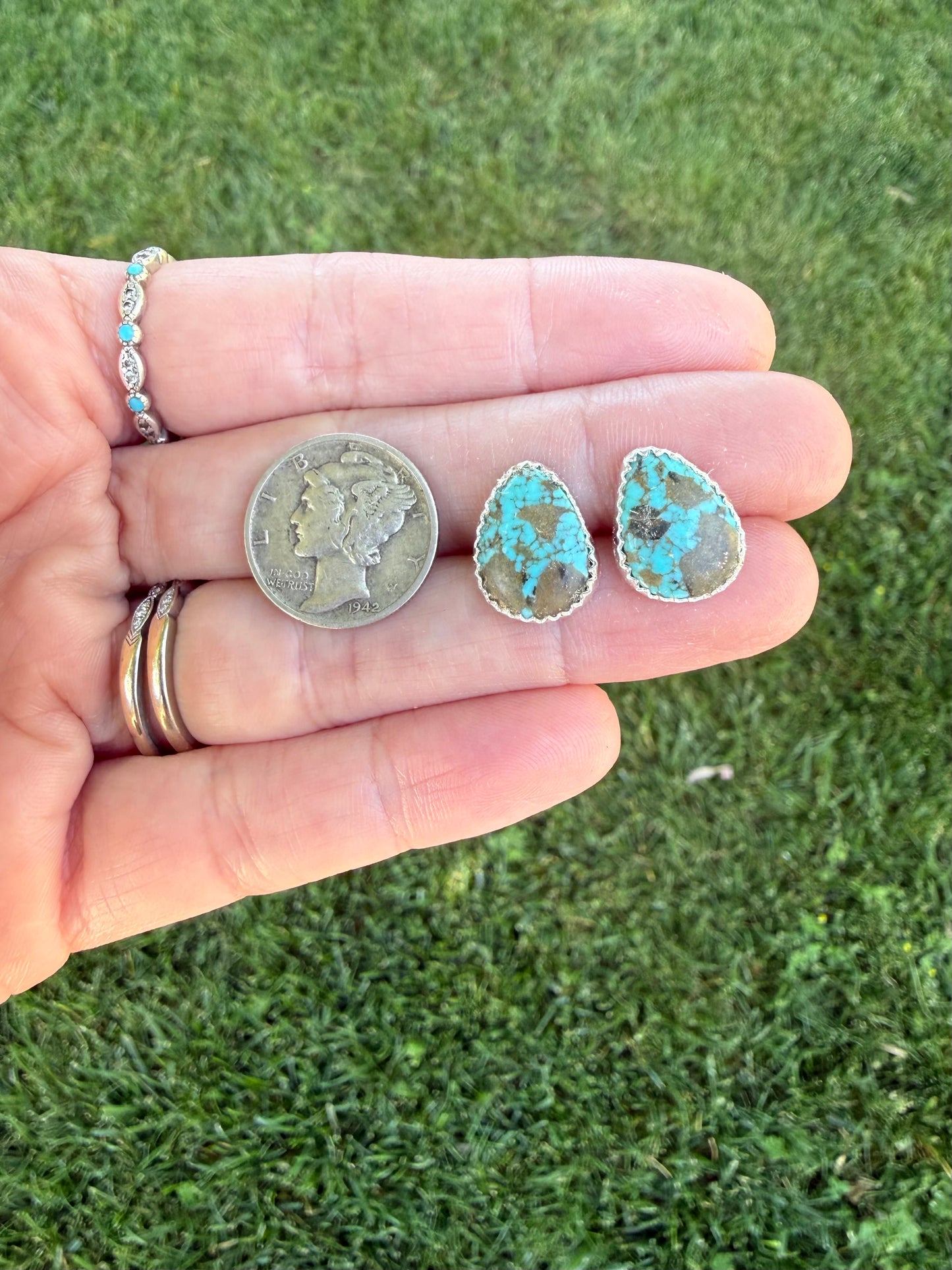 Sonoran Turquoise Studs