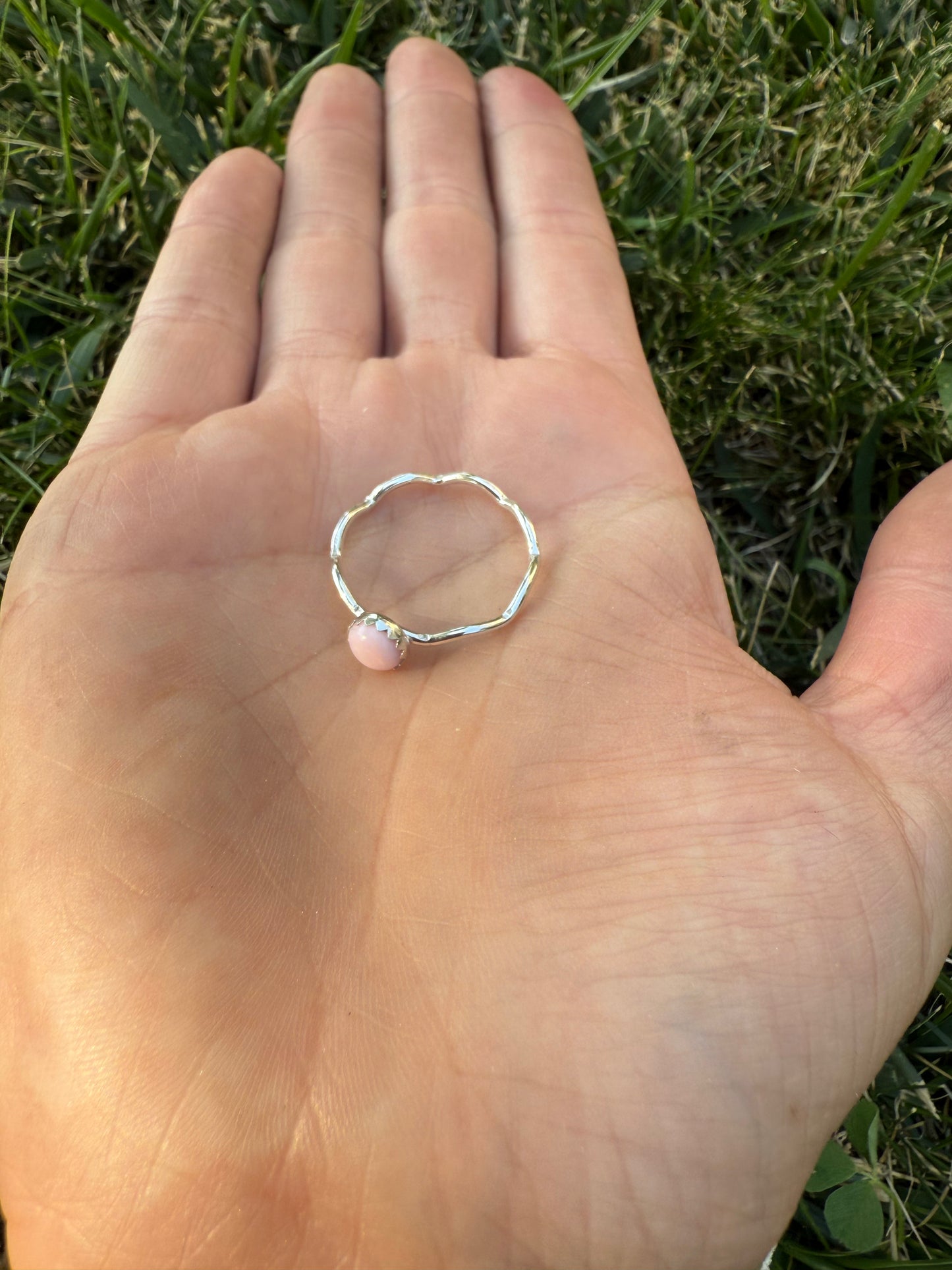 Pink Conch Everyday Ring