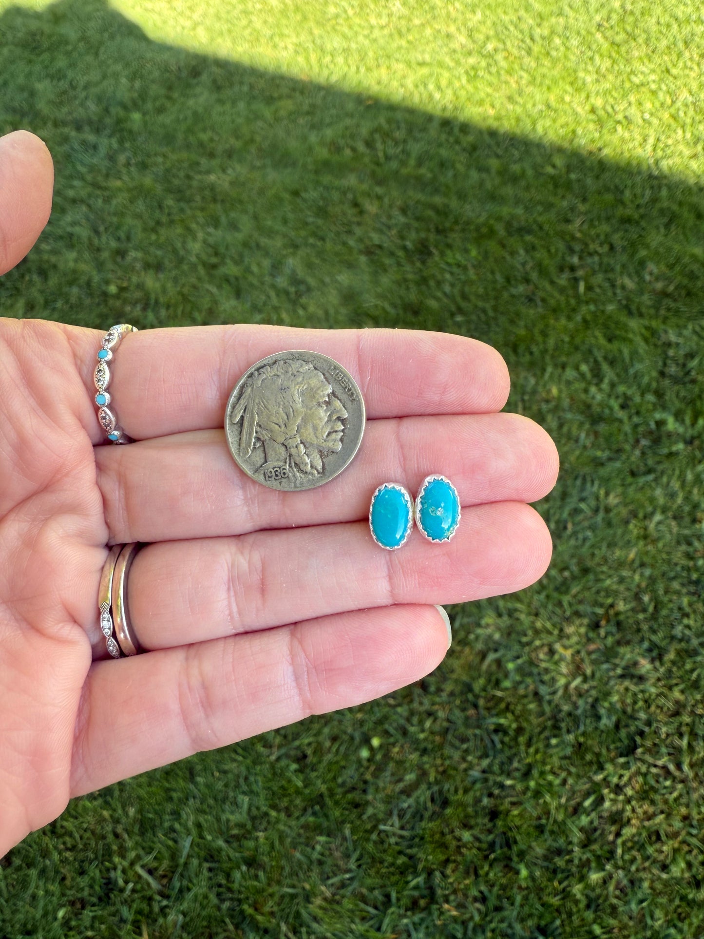 Everyday Turquoise Studs
