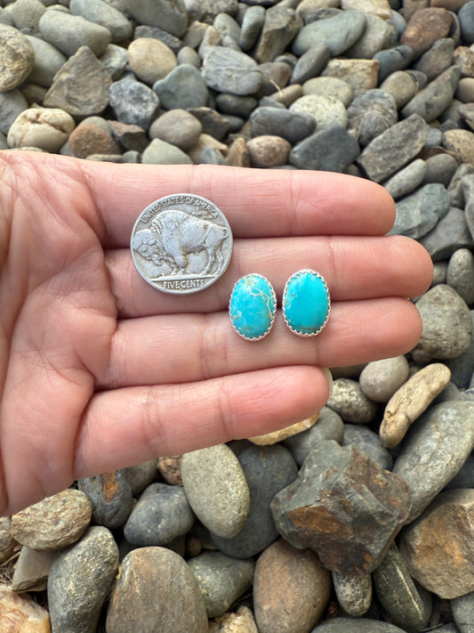 Everyday Turquoise Studs