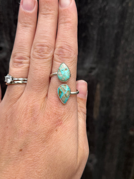 Pilot Mountain Turquoise Ring
